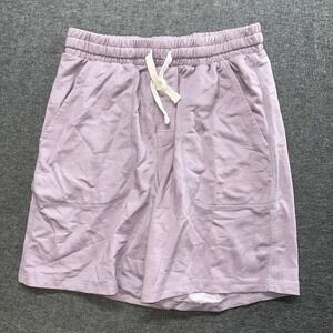 Alpine design men's small Terry shorts‎ muted grape NWT